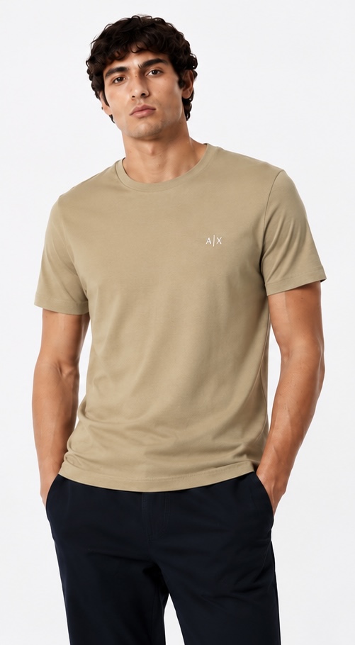 Armani Exchange Básica - Caqui