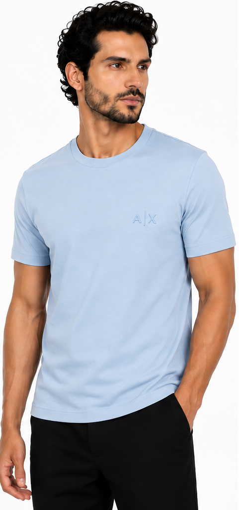 Armani Exchange Monocromatica - Azul Bebe