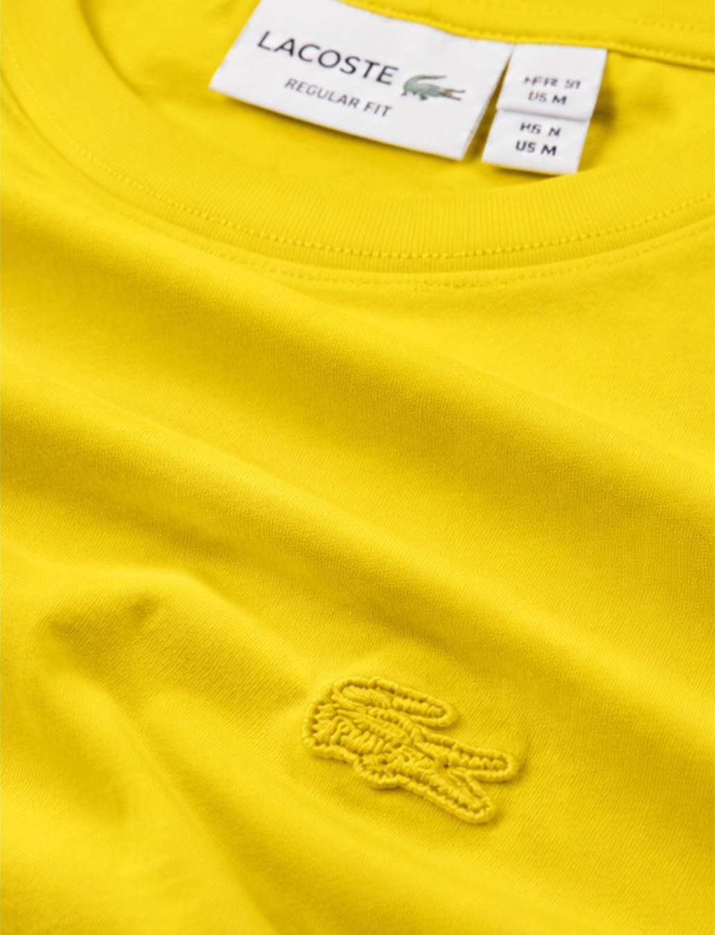 Lacoste Básica - Amarelo Mono — foto 3