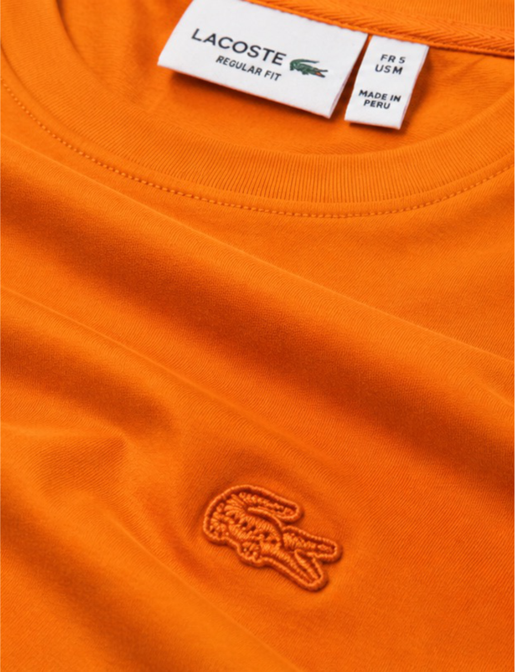 Lacoste Básica - Laranja Mono — foto 3