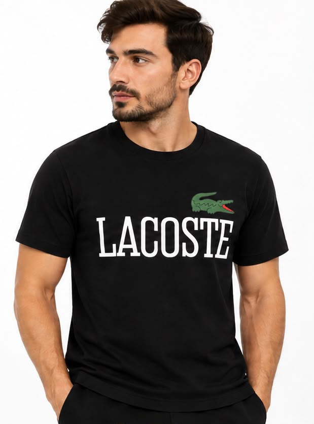 Lacoste Estampa Frontal