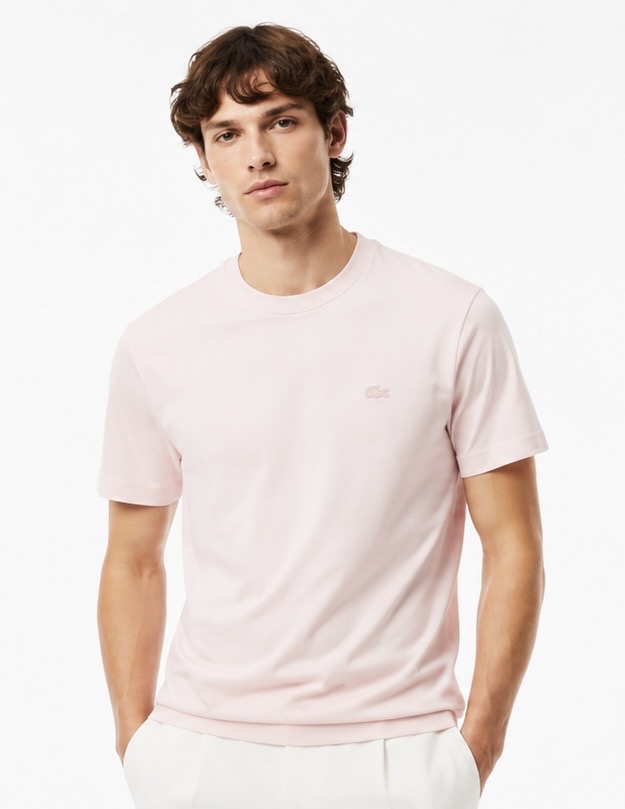Lacoste Monocromatica Rosa Bebê